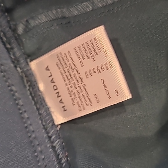 Mandala Scrubs Joggers Women’s Size Large Green - Picture 5 of 6